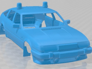 Rover SD1 Vitesse Police V8 3500 1984 Printable Body Car 3D Print Model