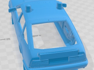 Rover SD1 Vitesse Police V8 3500 1984 Printable Body Car 3D Print Model