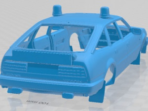 Rover SD1 Vitesse Police V8 3500 1984 Printable Body Car 3D Print Model