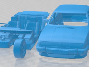 Rover SD1 Vitesse V8 3500 1984 Printable Car 3D Print Model