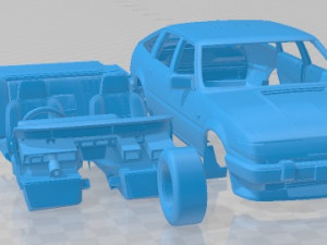 Rover SD1 Vitesse V8 3500 1984 Printable Car Modelo de impresión 3D