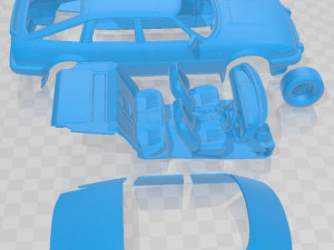 Rover SD1 Vitesse V8 3500 1984 Printable Car Modelo de impresión 3D