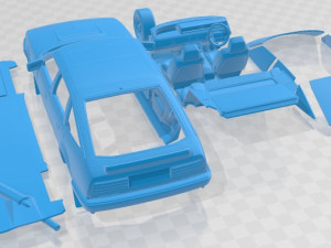Rover SD1 Vitesse V8 3500 1984 Printable Car Modelo de impresión 3D