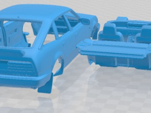 Rover SD1 Vitesse V8 3500 1984 Printable Car Modelo de impresión 3D