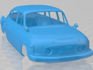 Tatra 603 2 B5 Marathon Printable Body Car 3D Print Model
