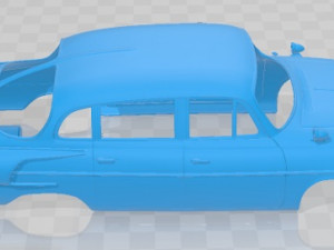 Tatra 603 2 B5 Marathon Printable Body Car 3D Print Model