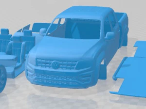 Volkswagen Amarok Highline Double Cab 2020 Printable Car 3D Print Model