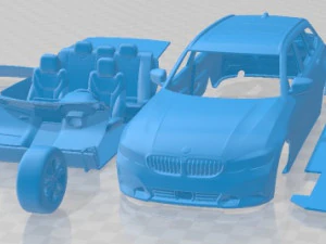 Carro imprim&iacute;vel S&eacute;rie 3 Touring G21 2020 Modelo de Impressão 3D