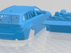 3 Series Touring G21 2020 Printable Car 3D Print Model