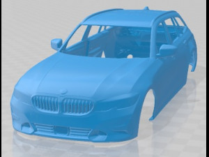3 Series Touring G21 2020 Printable Body Car 3Dプリントモデル