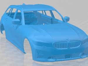 3 Series Touring G21 2020 Printable Body Car 3D 打印模型
