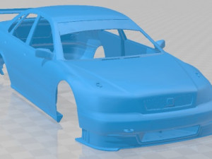 Volvo S40 BTCC 1999 Printable Body Car 3D प्रिंट मॉडल
