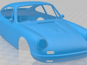 Porsche 912 R 1966 Printable Body Car 3D 프린트 모델