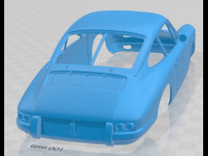 Porsche 912 R 1966 Printable Body Car 3D 프린트 모델