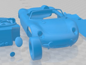 Porsche 718 RS 60 Printable Car Modello di stampa 3D