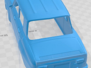 Renault 8 Gordini 1969 Printable Body Car Modelo de impresión 3D