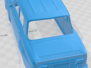 Renault 8 Gordini 1969 Printable Body Car 3D Print Model