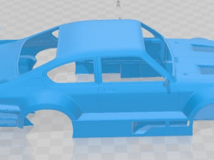 Opel Kadett C GT-R V8 Printable Body Car 3D Druckmodell