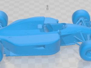 Ferrari 643 1991 Printable Car 3D 프린트 모델