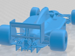 Ferrari 643 1991 Printable Car 3D 프린트 모델