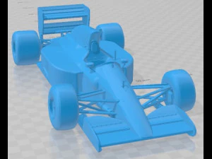 Lotus 102B 1991 Printable Car 3D Print Model