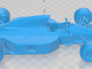 Lotus 102B 1991 Printable Car 3D प्रिंट मॉडल