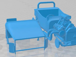 1923 T Hod Rod Printable Car 3D Print Model