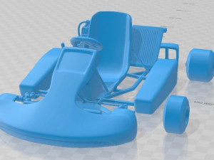 Kart 125 Printable 3D Print Model