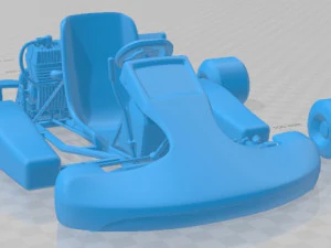 Kart 125 para impress&atilde;o Modelo de Impressão 3D