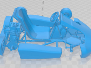 Kart 125 Printable 3D प्रिंट मॉडल