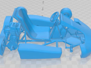 Kart 125 para impress&atilde;o Modelo de Impressão 3D