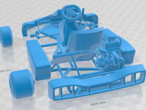 Kart 125 Printable 3D प्रिंट मॉडल