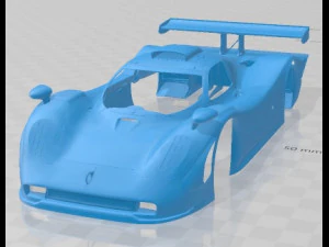 Porsche 911 Evo 2 GT1 1998 Printable Body Car 3D Print Model