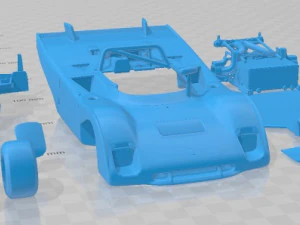 Ferrari 312 PB 1973 Printable Car 3D Print Model