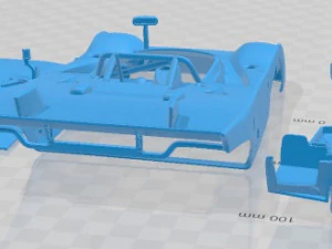 Ferrari 312 PB 1973 Printable Car 3D Print Model