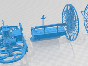 Benz Patent Motorwagen 1886 Printable Car 3D 打印模型