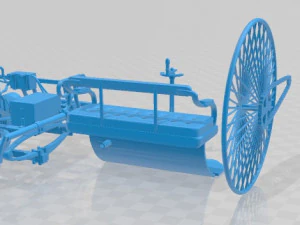 Benz Patent Motorwagen 1886 Printable Car 3D Print Model