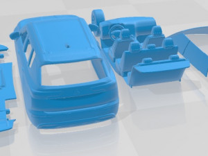 Mitsubishi Outlander 2022 Printable Car Modello di stampa 3D