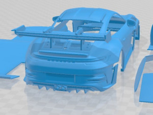 Porsche 911 GT3 RS 2022 Printable Car 3D Print Model