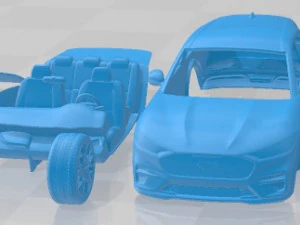 Auto stampabile Mustang MACH E GT 2021 Modello di stampa 3D