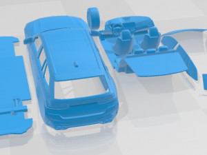 Alpina D3 S Touring 2020 Printable Car 3D Принт Модель