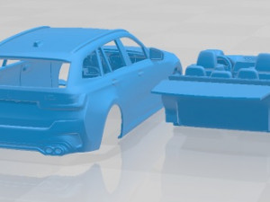 Alpina D3 S Touring 2020 Printable Car 3D Принт Модель