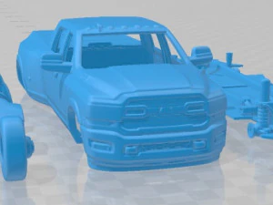 Dodge Ram 3500 HD 2019 Printable Car 3D Print Model
