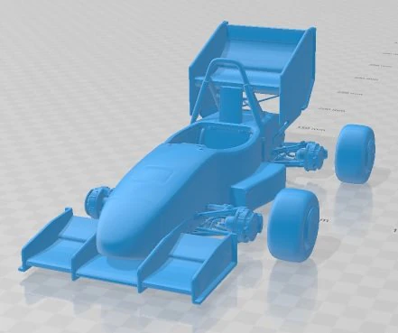 Formula Student UCM 2016 Printable Body Car 3D Print Model .c4d .max .obj .3ds .fbx .stl .blend