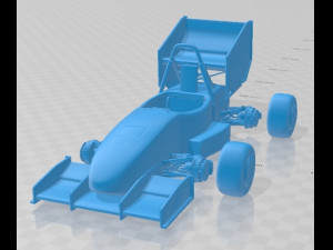 Formula Student UCM 2016 Printable Body Car 3D-printmodel