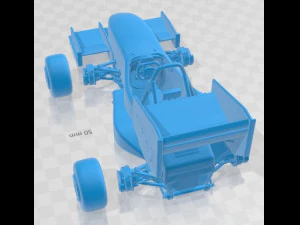 Formula Student UCM 2016 Printable Body Car 3D Print Model