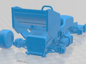 Formula Student UCM 2016 Printable Body Car 3D Print Model