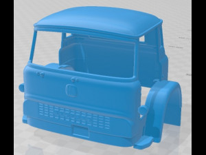 Bedford MK 1972 Printable Truck Modèles 3D en vedette