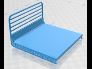 Bedford MK 1972 Printable Truck Modèles 3D en vedette