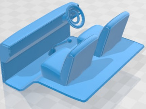 Bedford MK 1972 Printable Truck Modèles 3D en vedette